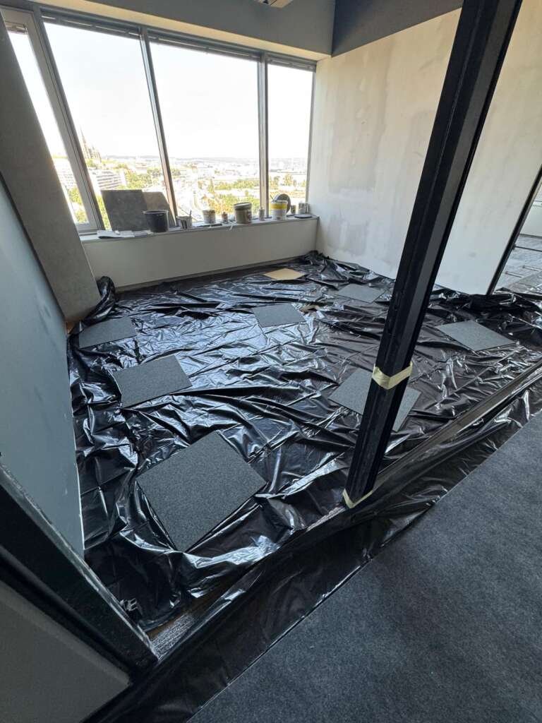 Fotografie: Koberec ve tvaru čtverce