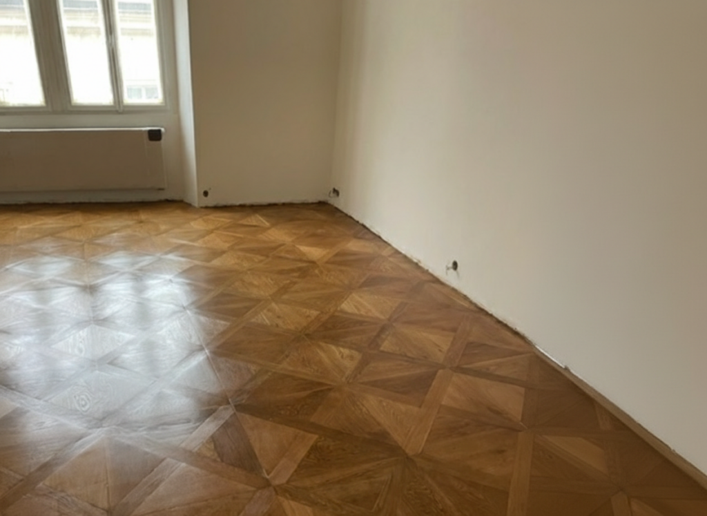 Fotografie: renovace dřevěných parket
